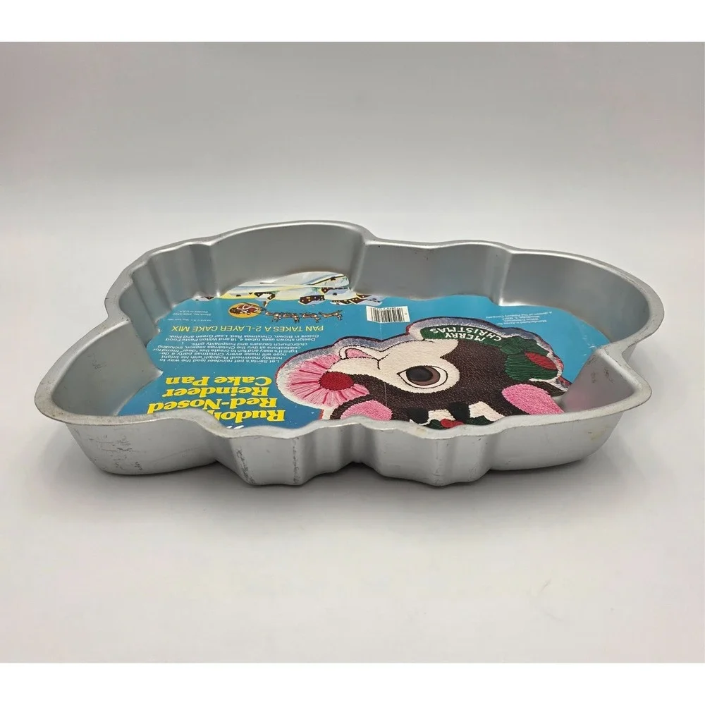 Wilton 2000 Rudolph Reindeer Cake Pan Mold #2105-1224